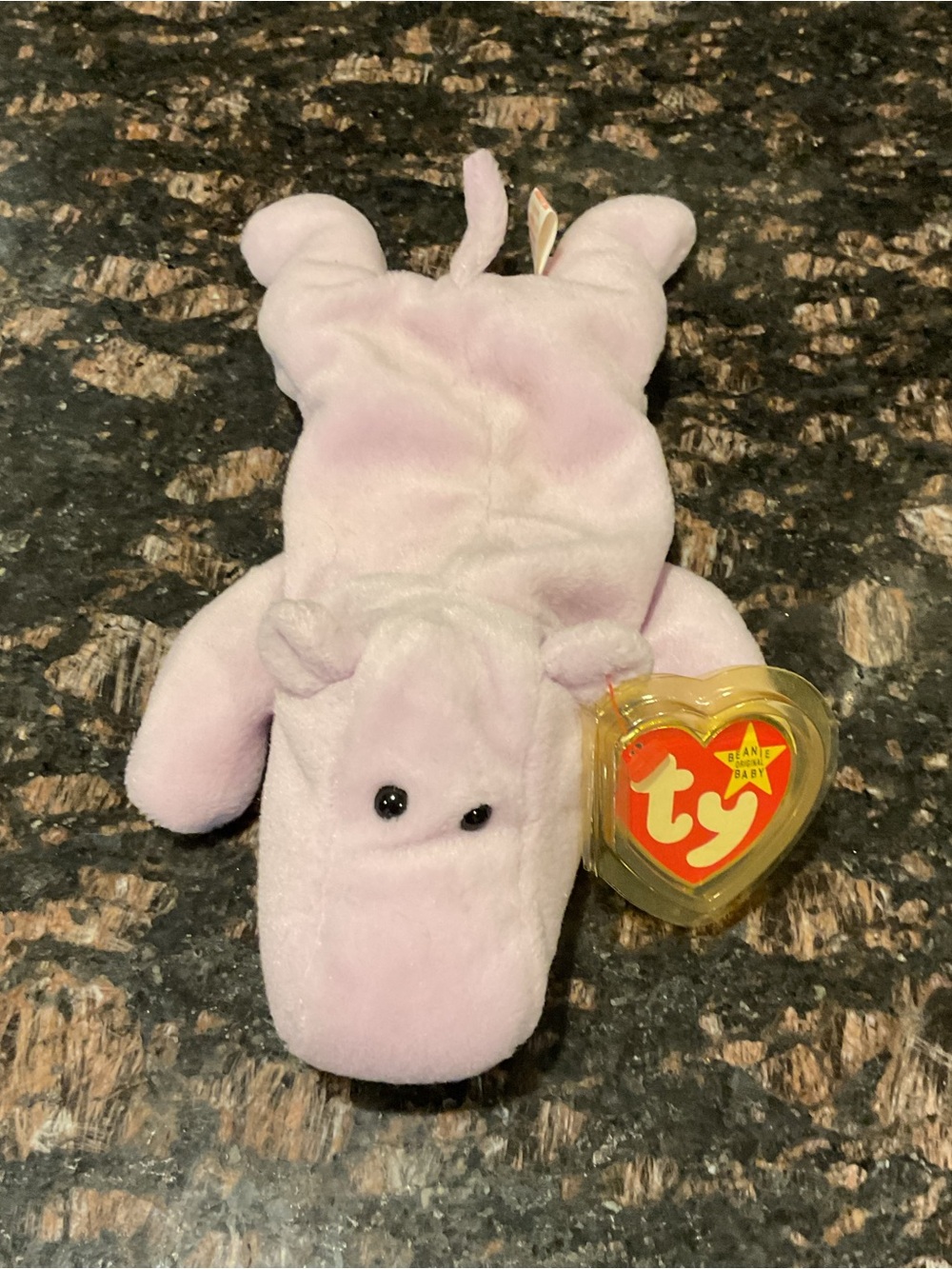 Ty Hippo Beanie Baby Plush vintage